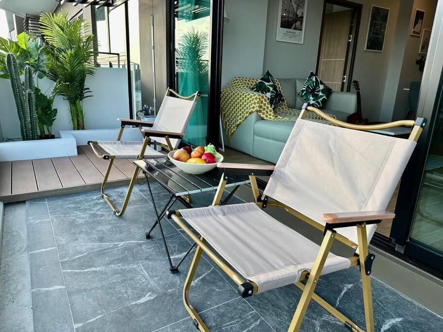Astra Sky River High Floor,3 Bedrooms 97㎡ 山景房带浴缸 치앙마이 외부 사진