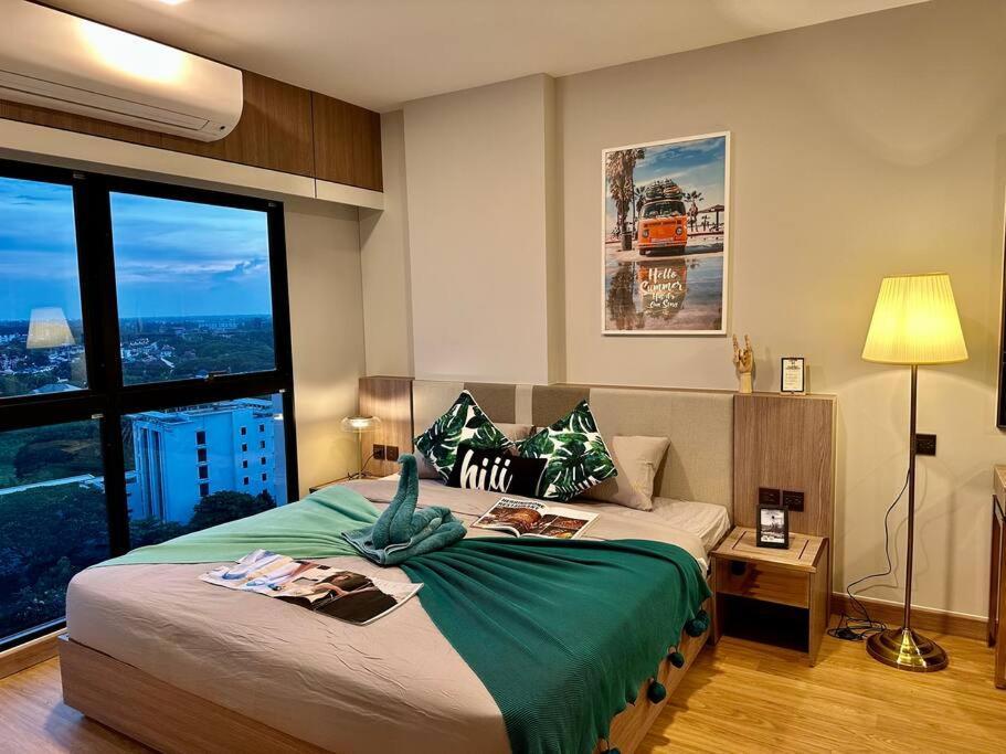 Astra Sky River High Floor,3 Bedrooms 97㎡ 山景房带浴缸 치앙마이 외부 사진