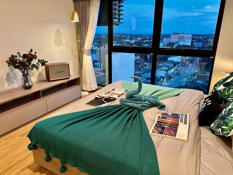 Astra Sky River High Floor,3 Bedrooms 97㎡ 山景房带浴缸 치앙마이 외부 사진